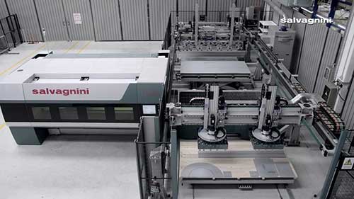 激光切割自动装卸系统