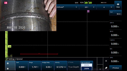 超声波检测焊缝