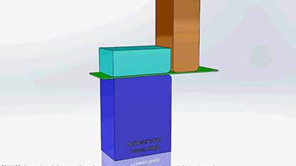 用SolidWorks呈现钣金翻边过程