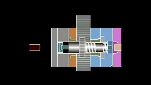 19种螺纹注塑模结构2