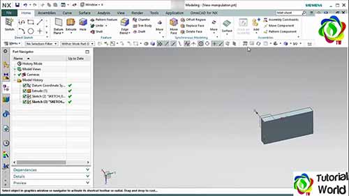 西门子NX10软件教程10：视图操作-缩放和旋转选项