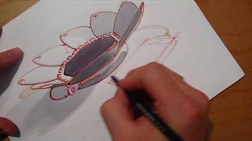 原型产品设计-2手绘素描