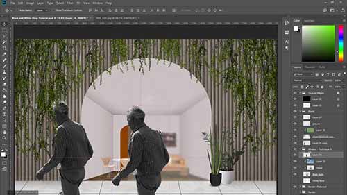 用Photoshop表现玻璃效果