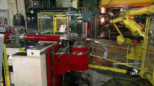 汽车底盘管件液压成形