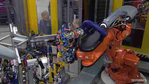 宝马i3制造过程