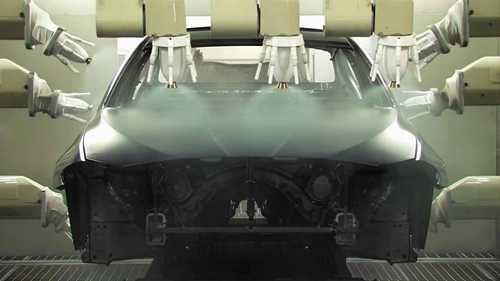 宝马汽车涂装车间1