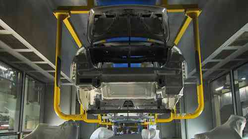 宝马汽车涂装车间2