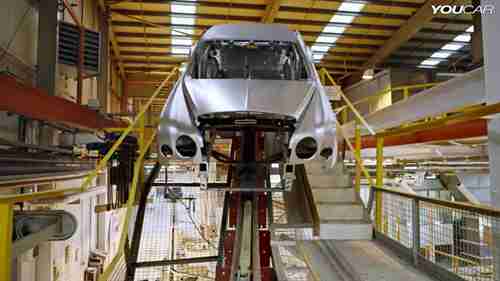 宾利汽车涂装车间