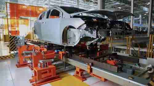 通用汽车涂装车间