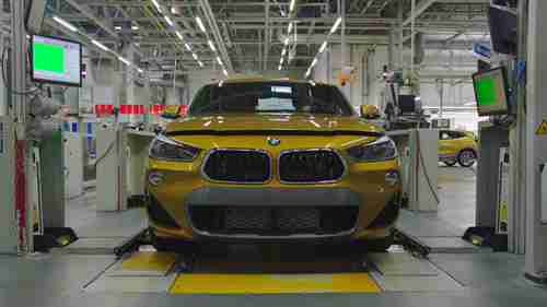 宝马汽车检测线