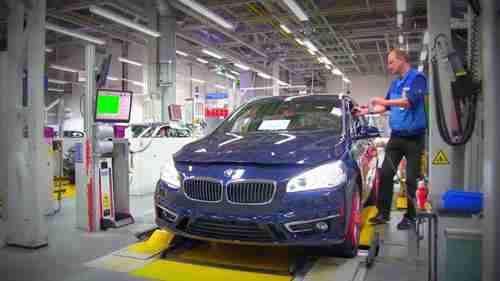 宝马2系汽车质量检测线