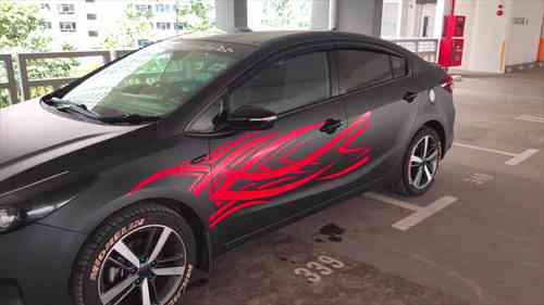 乙烯基车身贴纸