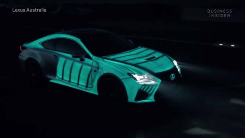 让车身发光的电致发光涂料