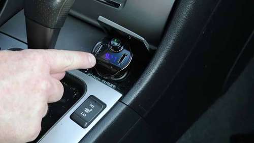 安装车载蓝牙手机免提电话