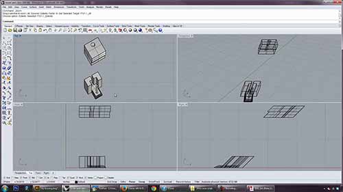 犀牛基础教程5-绘制轴测线