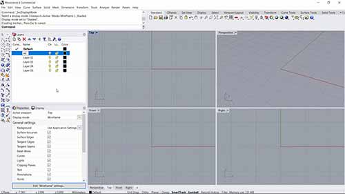 犀牛6界面设置与选项