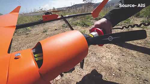 垂直起降固定翼无人机