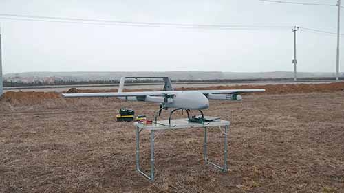 垂直起降无人机燃气发动机测试1