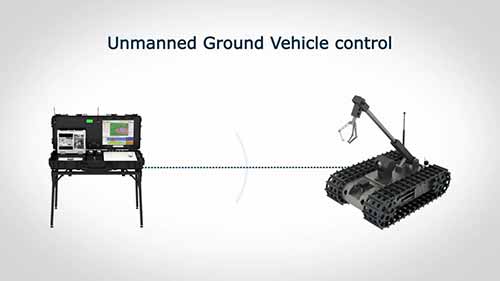 便携式无人机地面控制站