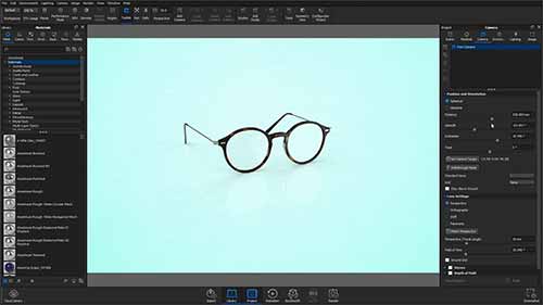 keyshot9创建主视图