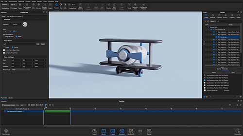 KeyShot9-使用动态模糊静止图像