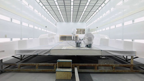 豪华游艇的制造过程2