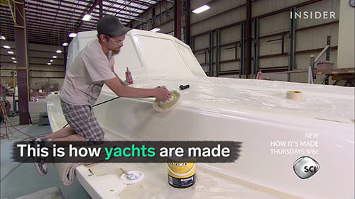 游艇的制造工艺1