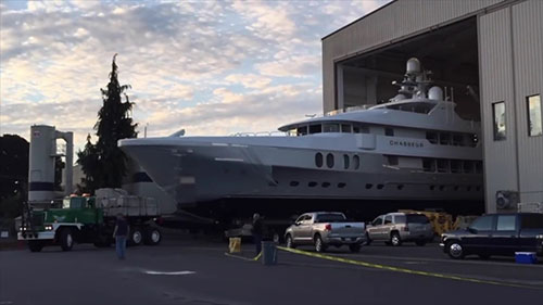 超级游艇首次下水2