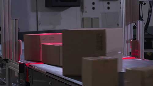 康耐视顶部条码读取通道