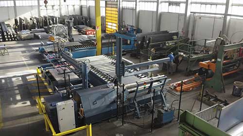 自动化四辊系统集成焊接站