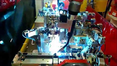 座椅自动焊接及测试系统