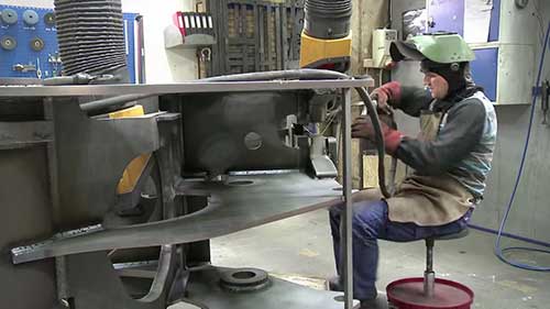 全自动厚板焊接机器人