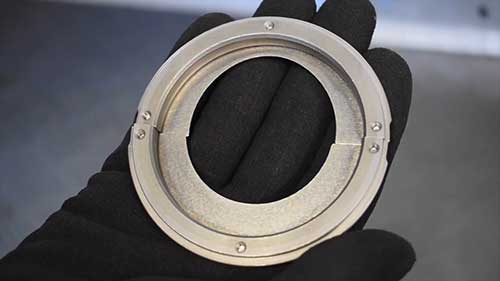 封闭式轨道焊头