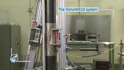 移动射线成像焊缝检测系统