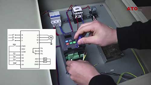 变频器多段速控制