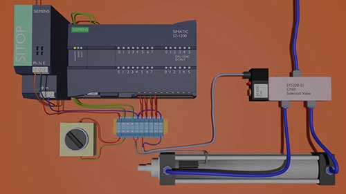 如何使用PLC控制气缸