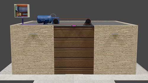 PLC编程控制门的开关