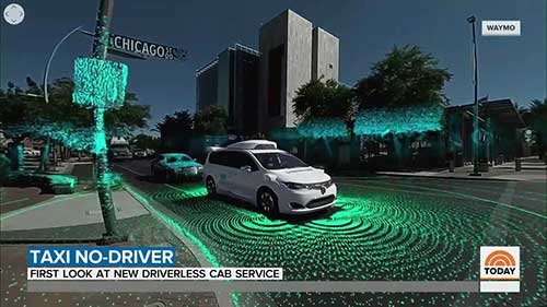 Waymo无人驾驶出租车