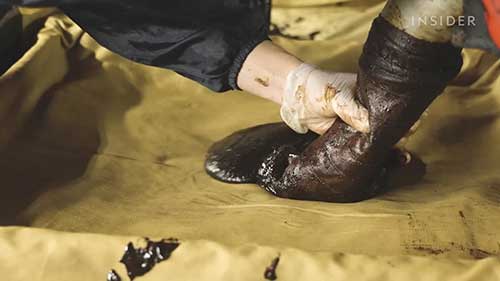 天然晒露法生产酱油