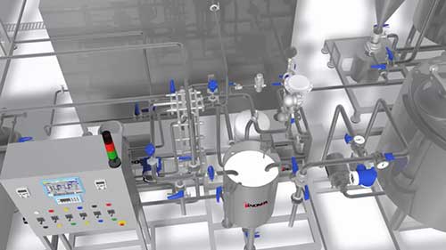 凝酪酸乳的生产过程