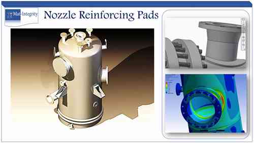 压力容器喷嘴加强环