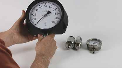 如何校准压力表