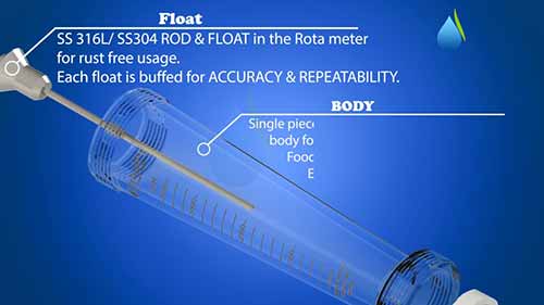 转子流量计的制造