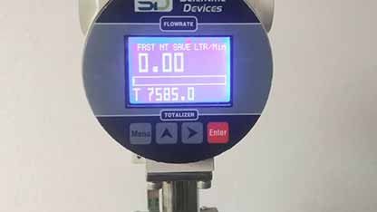 涡轮流量计校准