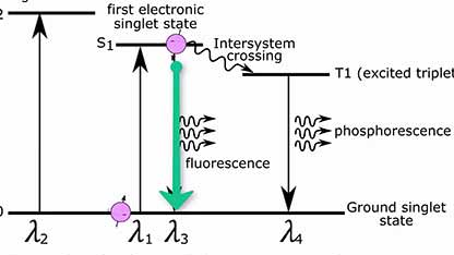 理解荧光和磷光的产生原理