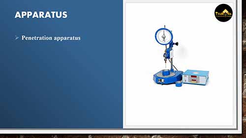 测试沥青针入度