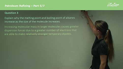 石油精炼5：烷烃沸点