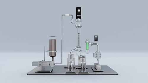 短程蒸馏-操作原理