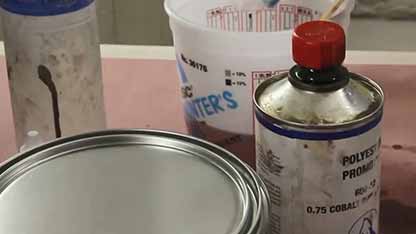 聚酯漆的正确混合