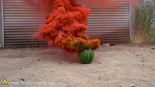 制造西瓜烟幕剂